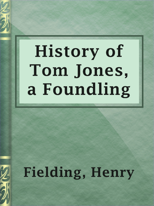 תמונה של  History of Tom Jones, a Foundling